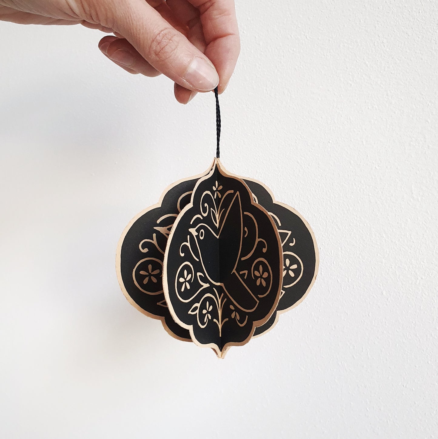 Handprinted Ornament Template