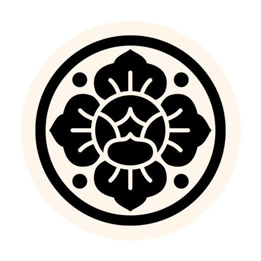 Flower logo Maarit Hanninen